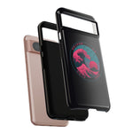 Great Dream Wave Circular Badge Vaporwave Phone Case – Japanese Aesthetic