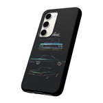 1961 Galaxie Classic Car Phone Case | Vintage Automotive Illustration