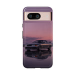 Sunset Skyline GT-R R32 phone case | car reflection, purple dusk