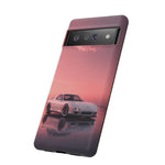 White FD RX-7 Blush Pink Sky Tough Case