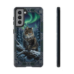 Norwegian Forest Cat Nordic Art Tough Phone Case
