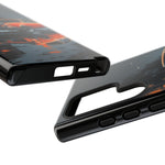 1966 GTO Orange Rainy City Tough Phone Case Cover Gift Art