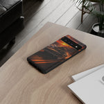 Charger RT Phone Case, Black Coastal Highway Motion Blur