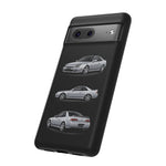 Silver Prelude Sports Coupe Tough Phone Case for JDM Fans