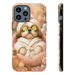 Spa Shih Tzu Phone Case | Cute Dog Relaxation