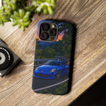 350Z Touge Blue Sports Car Road Sunset JDM phone case | Tough Cover