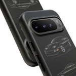Black 300ZX Sports Car Tough Phone Case - Multi View