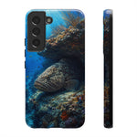 Grouper Reef Phone Case, Sunbeam Ledge Marine Art Tough Cover