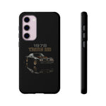 1978 Trans Am Phone Case Featuring Black Firebird Muscle Car Artwork