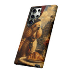 Poodle in Beret Phone Case | Vintage Paris Café Illustration