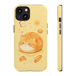 Orange Tabby Loaf Kawaii Chibi Pet Cat Art Tough Phone Case