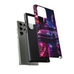 Silvia S15 Neon City JDM Car Phone Case | Tough Cover