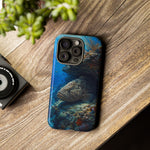 Grouper Reef Phone Case, Sunbeam Ledge Marine Art Tough Cover