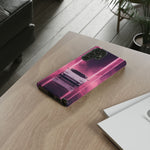 Countach Neon Wedge Phone Case Retro Supercar Tough Case