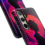 Neon Geisha Silhouette Phone Case | Tough Cover