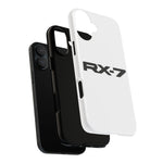 RX-7 Logo Phone Case for JDM Fans, Tough Protective Cover