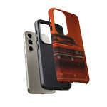 Orange Cuda Phone Case, 71 Classic Muscle Car Tough Cover