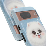 Samoyed Kawaii Snowball Chibi Art Tough Phone Case