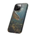 Brown Trout Streamer Phone Case Freshwater Fishing Gift for Anglers