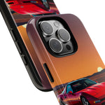 Red C4 ZR-1 King of the Hill Art Tough Phone Case