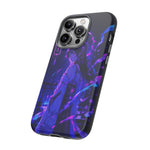 Neon Shrine Maiden phone case | Tough Case, anime vaporwave
