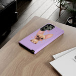French Bulldog Bat Ears Kawaii Pet Dog Art Tough Phone Case