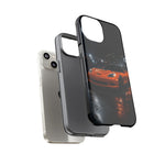 Orange C6 Neon Car Meet Tough Phone Case