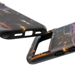 67 GTO Phone Case Purple, Rainy City Night Muscle Car Tough Cover