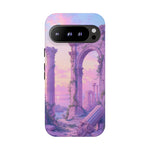 Roman Ruins Pastel Sky Vaporwave Art Tough Phone Case