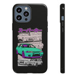 R32 Skyline GT-R Manga Style JDM Tough Phone Case Cover Gift