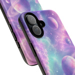 Pastel Galaxy Planet Vaporwave Art Tough Phone Case