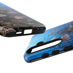 Snapper Reef Phone Case, Sunlit School Ocean Fishing Tough Cover