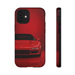 Red NSX Phone Case, 90s JDM Supercar Legend Tough Cover, Mens Gift