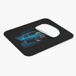 1970 Chevelle SS Mouse Pad 9x8, Blue Muscle Car Desk Mat, Smooth Glide Surface, Non-Slip Rubber Base, Thin 1/16 in Gaming Pad