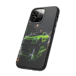Camaro ZL1 Neon Green Muscle Car phone case | Tough Cover