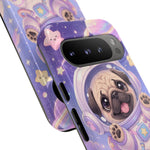 Cute Astronaut Pug Phone Case | Space Puppy Galaxy Stars