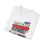 2002 Turbo 1973 T-Shirt — Vintage BMW 2002 Turbo Car Graphic Tee
