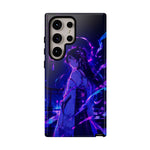 Neon Shrine Maiden phone case | Tough Case, anime vaporwave