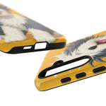 Sheepdog Hair Flip Phone Case Funny Dog Lover Gift
