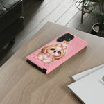 Shih Tzu Princess Kawaii Chibi Puppy Pet Dog Art Tough Phone Case