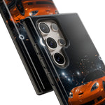 Orange C6 Neon Car Meet Tough Phone Case