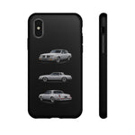 Silver Cutlass Supreme Classic Coupe Tough Phone Case - 3 View