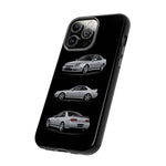 Silver Prelude Sports Coupe Tough Phone Case for JDM Fans