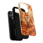 Autumn Fox Woodland Art Tough Phone Case