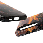 Muscle Car Meet Phone Case, Golden Hour Cars Coffee Tough Cover