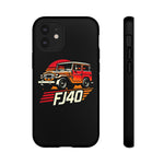 FJ40 Vintage Truck Illustration Phone Case | Tough Protective Cover