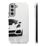 Arctic White C7 ZR1 Tough Phone Case for Vette Owners