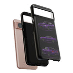 Purple R33 Skyline GTR JDM Sports Car Phone Case Tough Multi View