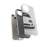 White MK4 Supra Phone Case, Retro 90s JDM Tough Cover for Car Enthusiasts
