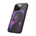 Melancholy Anime Girl Phone Case Vaporwave Tough Case
